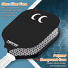 TOPPRO Googly-Eyes Pickleball Set - Pro Fiberglass Duo (Black & White)