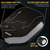 TOPPRO Black Cat Carbon Fiber Pickleball Set with Rucksack